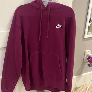 purple nike hoodie